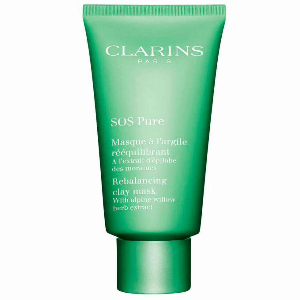 CLARINS SOS Pure Masque à l'argile rééquilibrant 75 ml - 1