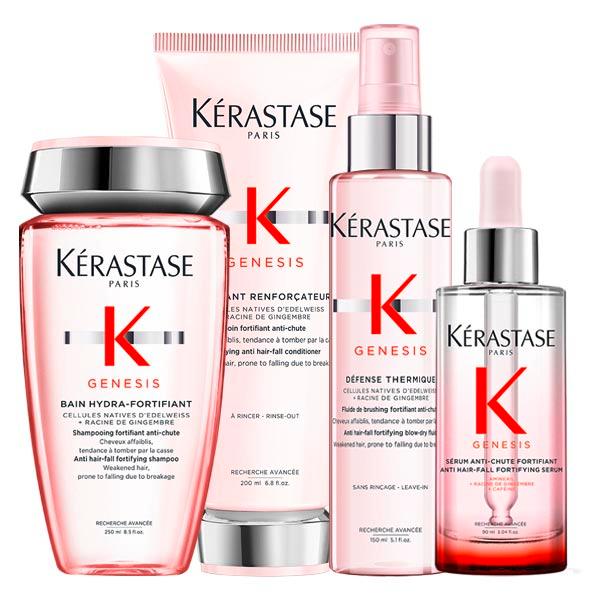 Kérastase Genesis BUNDLE FINE HAIR (Shampoo 250 ml + Conditioner 200 ml + Leave-In 150 ml + Serum 90 ml)  - 1