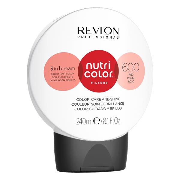 Revlon Professional Nutri Color Bola de filtro 600 Rojo 240 ml - 1