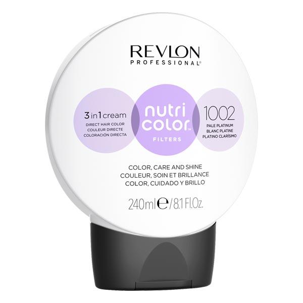 Revlon Professional Nutri Color Sfera del filtro 1002 Light Platinum 240 ml - 1