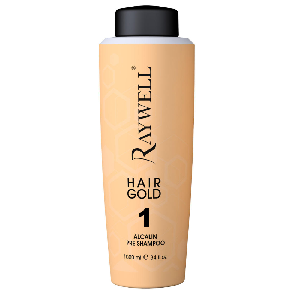 Raywell Boto Hair Gold Alcalin Pre Shampoo 1 Liter - 1
