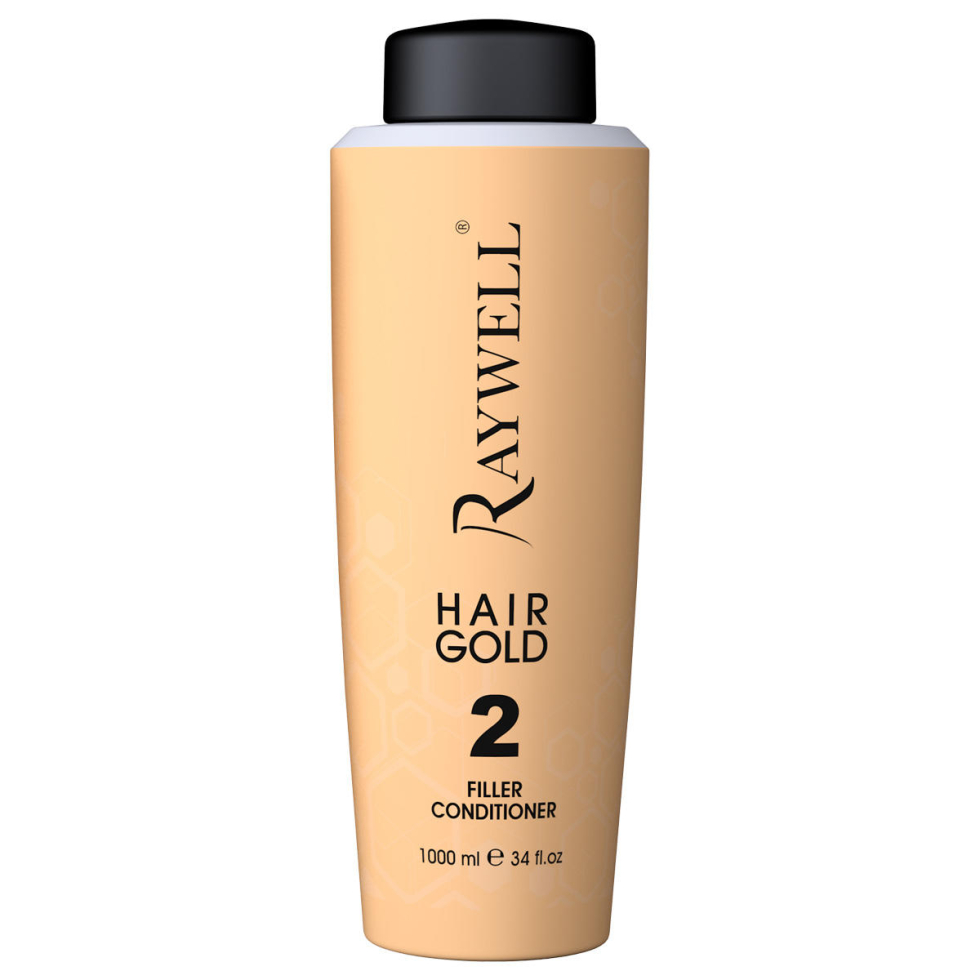 Raywell Boto Hair Gold Conditioner Filler Effect 1 Liter - 1