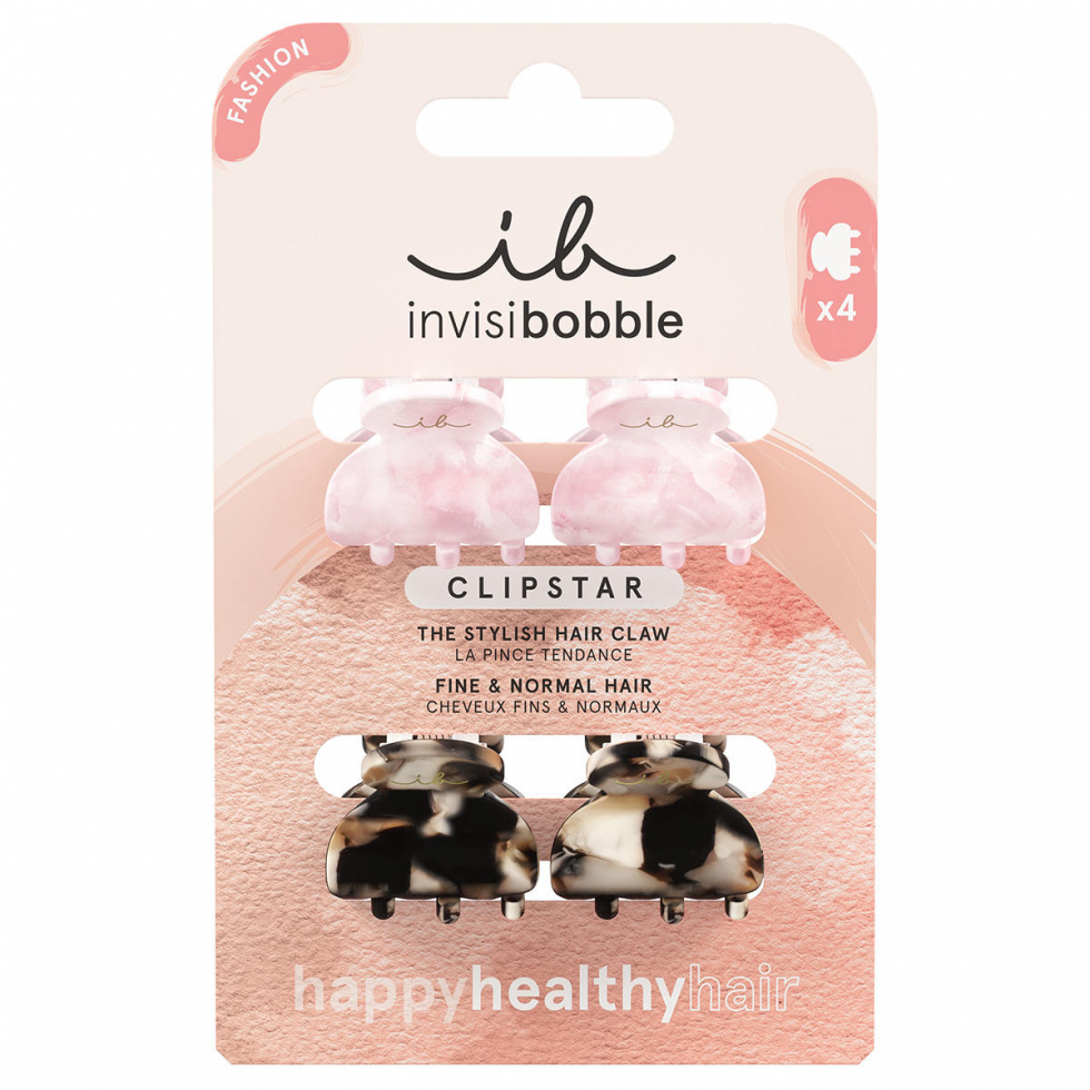 invisibobble CLIPSTAR Petit Four 4 Stück - 1