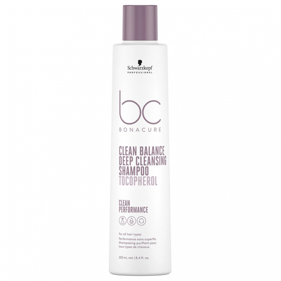 Schwarzkopf Professional BC Bonacure CLEAN BALANCE Deep Cleansing Shampoo 250 ml - 1