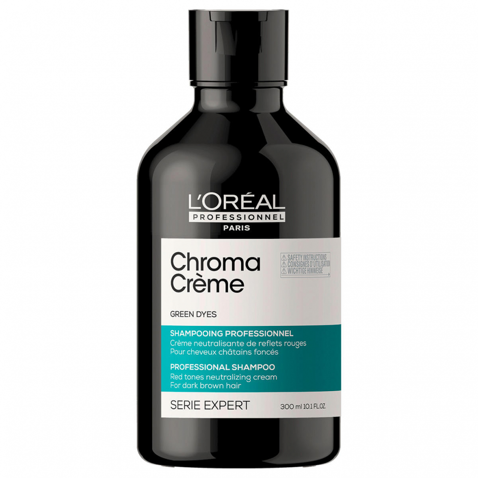 L'Oréal Professionnel Paris Serie Expert Chroma Crème Professional Shampoo Green 300 ml - 1