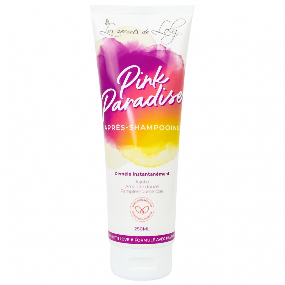 Les secrets de Loly Pink Paradise Après-Shampooing 250 ml - 1