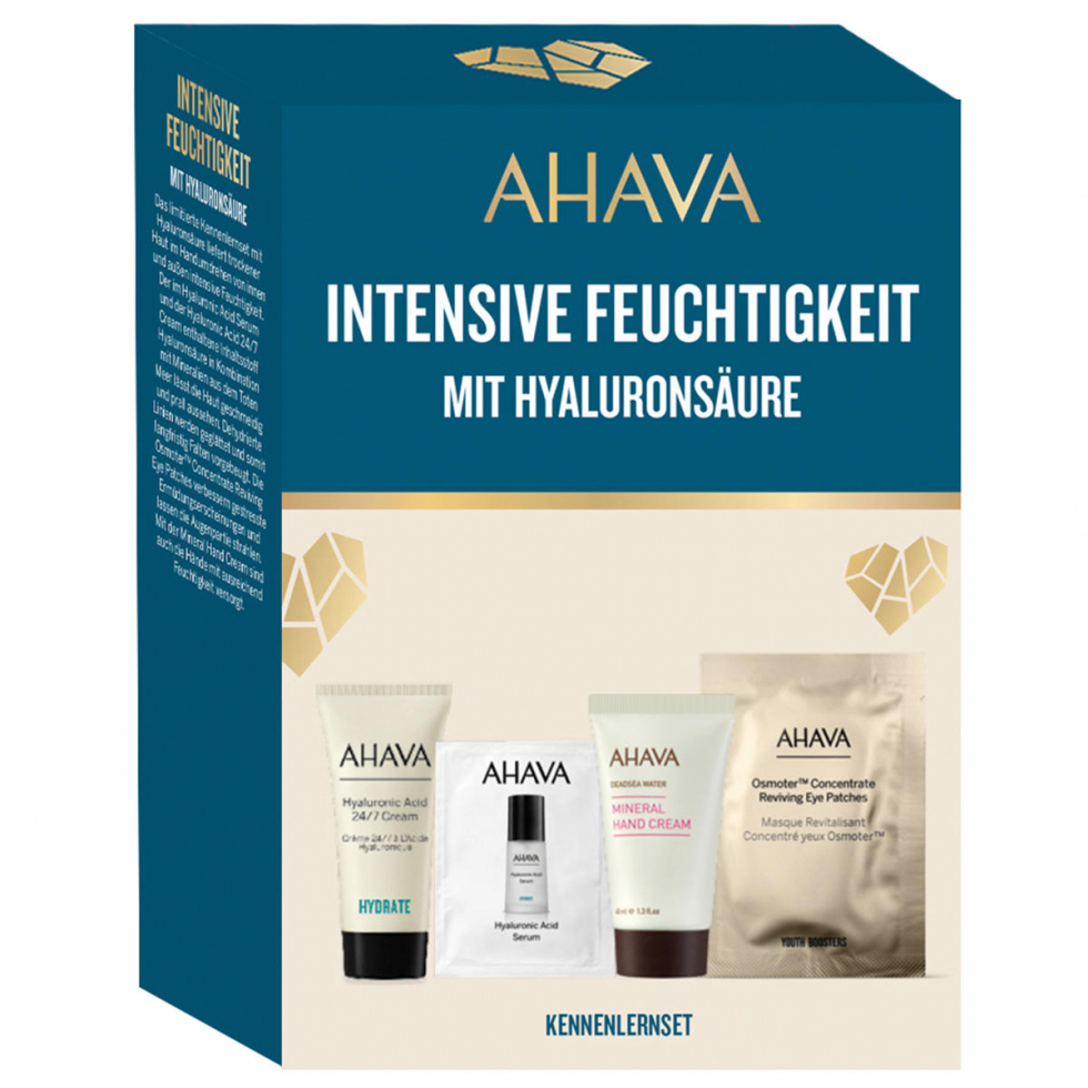 AHAVA Intensieve hydratatie met hyaluronzuur proefset  - 1