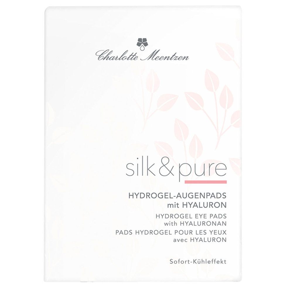 Charlotte Meentzen Silk & Pure Hydrogel-Augenpads mit Hyaluron 5 x 2 Stück - 1