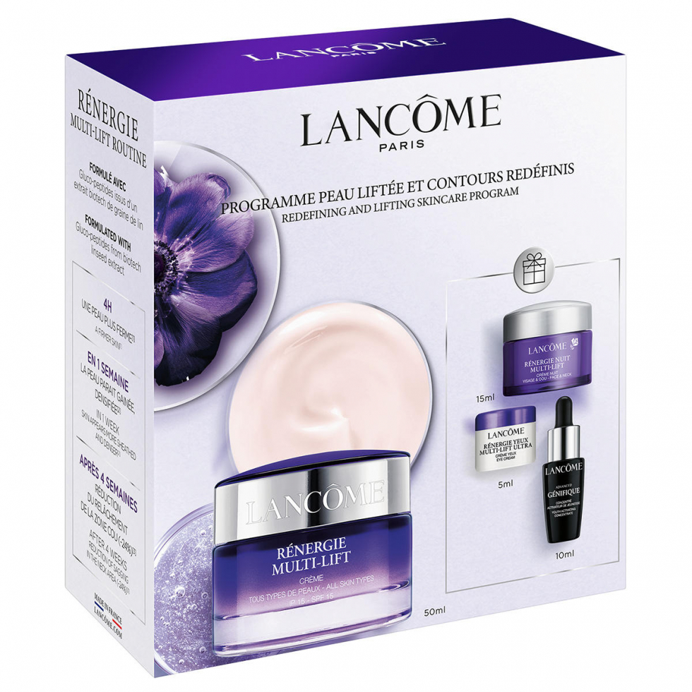 Lancôme Rénergie Multi-Lift Cream | baslerbeauty Set Routine
