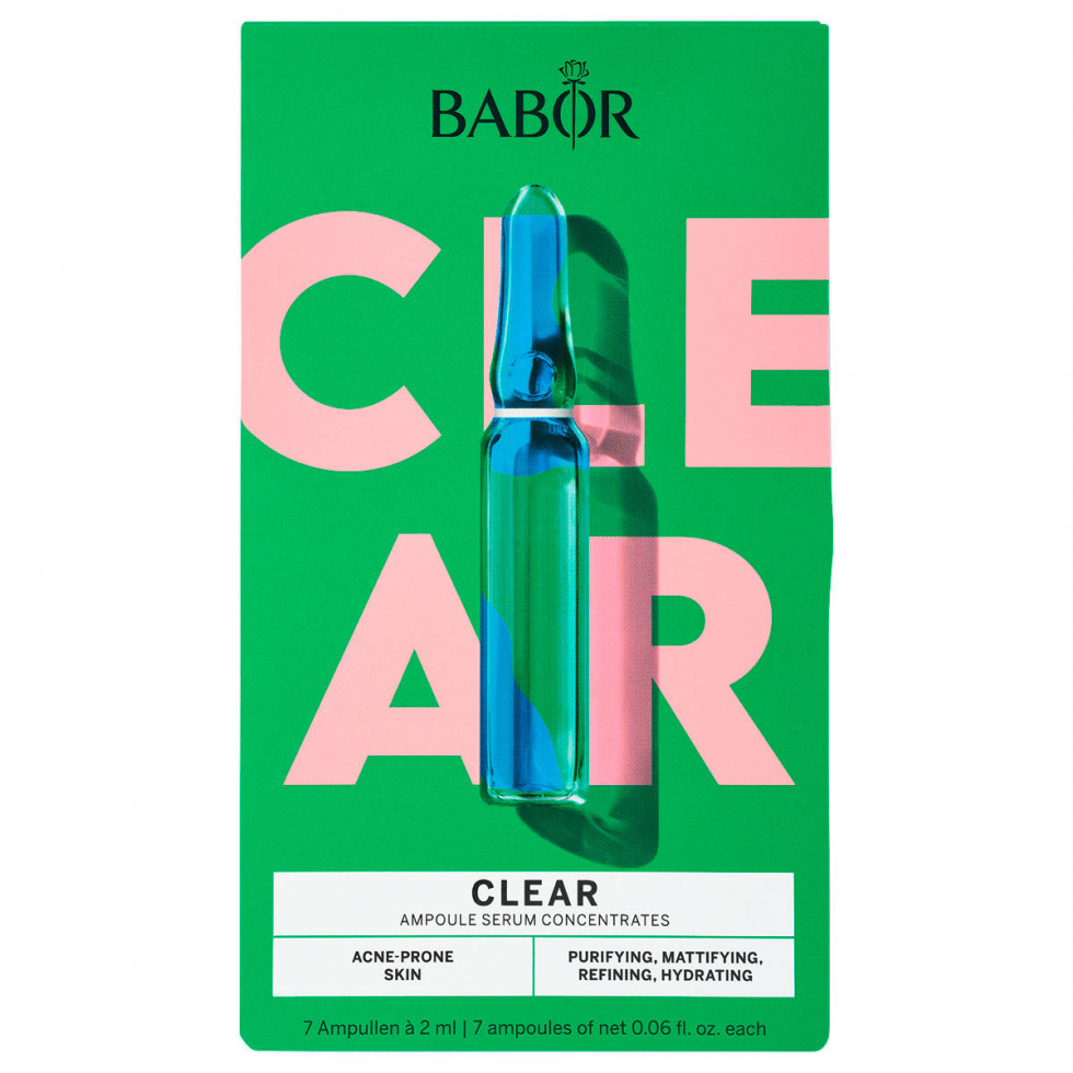 BABOR AMPOULE CONCENTRATES Limited Edition CLEAR Ampoule Set 7 x 2 ml Ampullen - 1