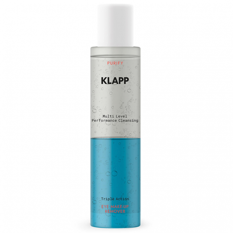 KLAPP Multi Level Performance Cleansing Triple Action EYE MAKE-UP REMOVER 125 ml - 1