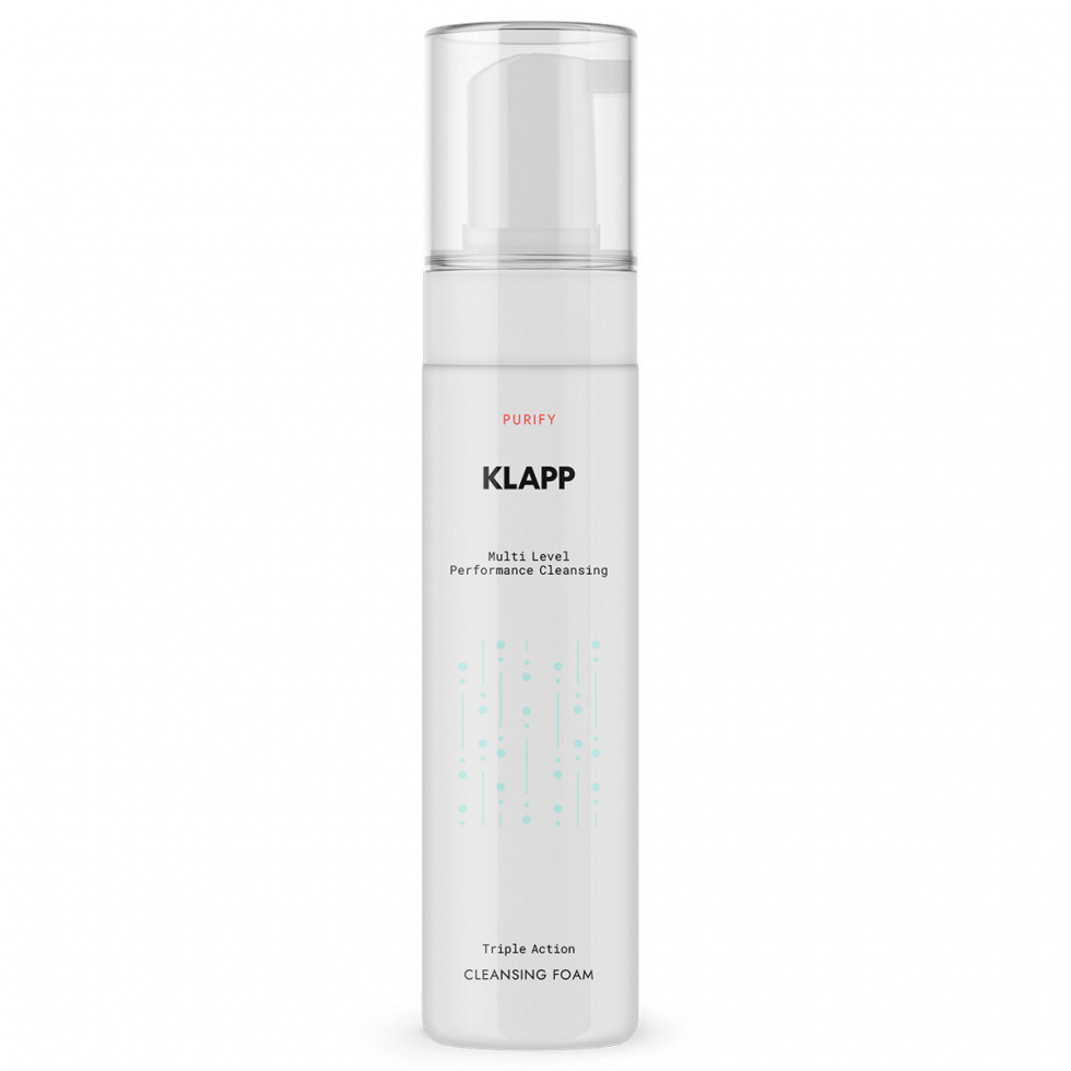 KLAPP Multi Level Performance Cleansing Triple Action CLEANSING FOAM 200 ml - 1