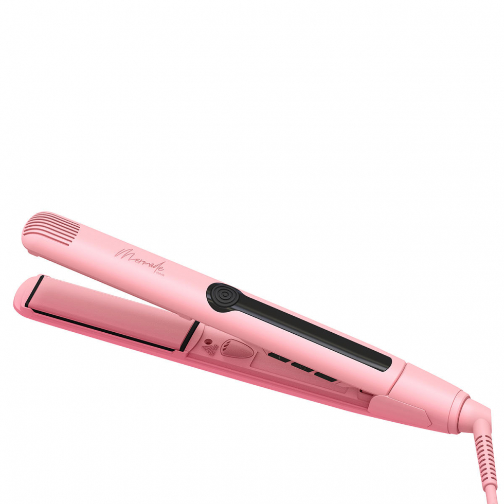 Mermade Hair Straightener Pink 28mm Straightener  - 1