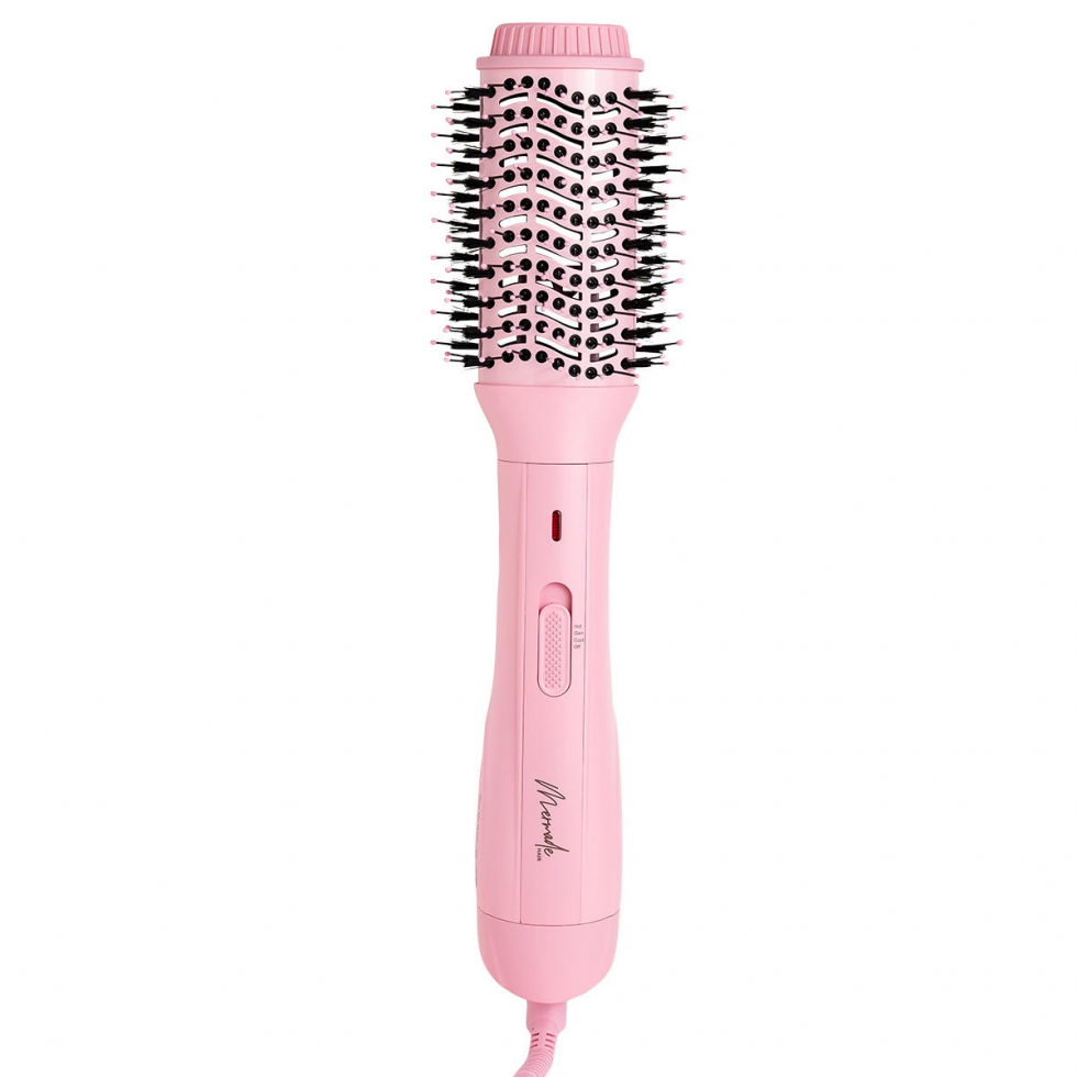 Mermade Hair Blow Dry Brush Pink Warmluftbürste  - 1