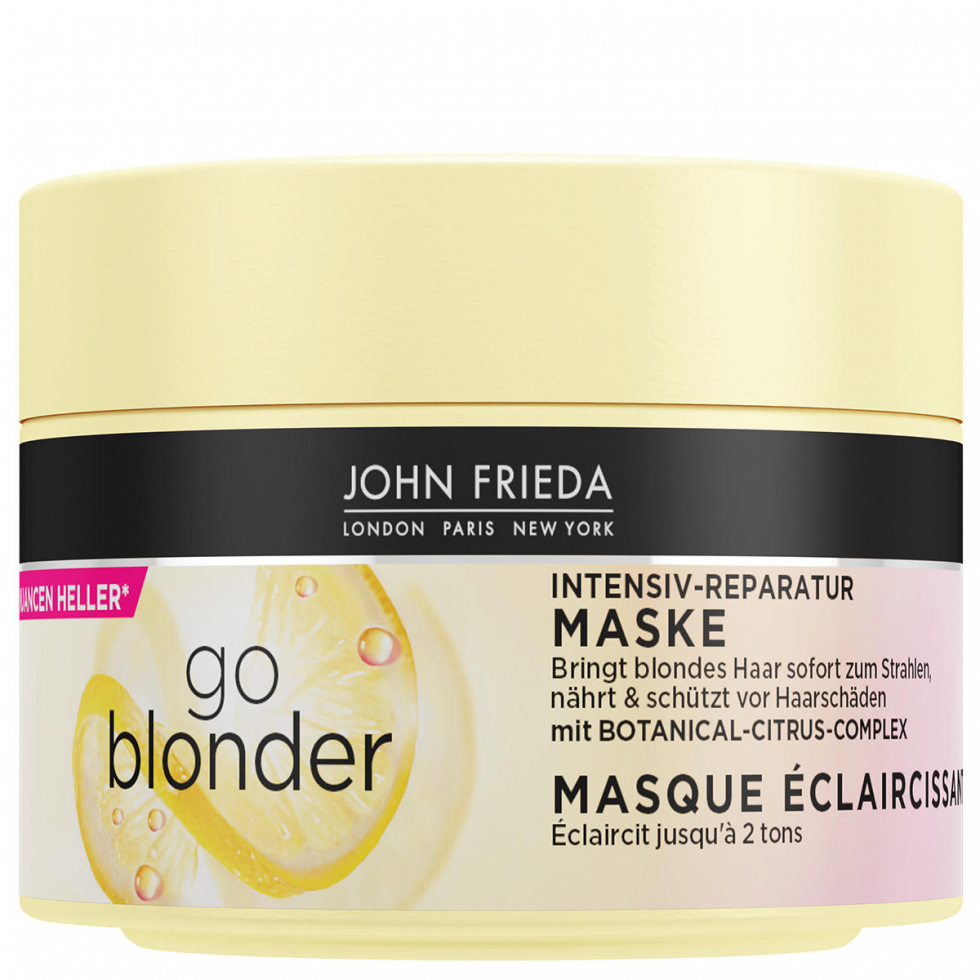 JOHN FRIEDA Sheer Blonde Go Blonder Intensiv-Reparatur Maske 250 ml - 1