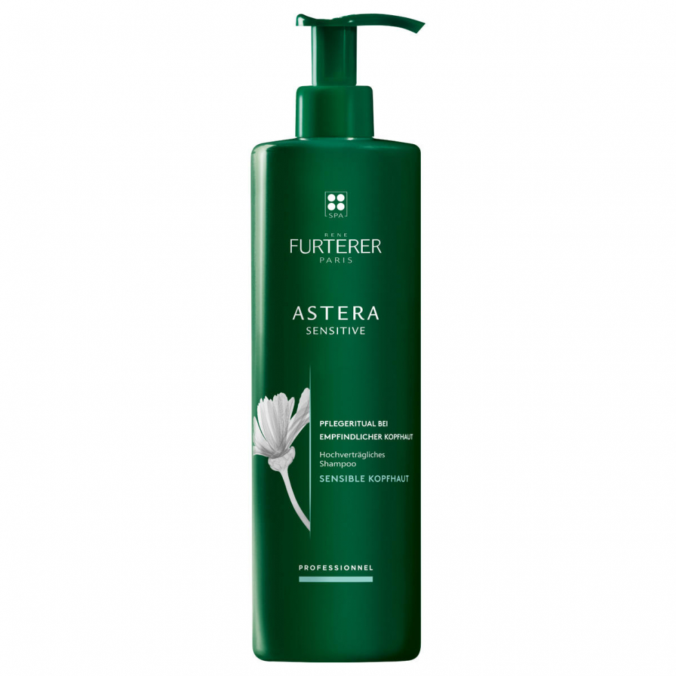 René Furterer Astera Shampoo Professionnel Sensitive altamente compatibile 600 ml - 1