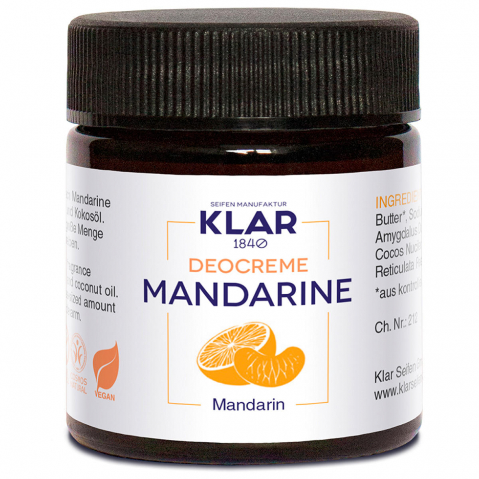KLAR Deocreme Mandarine 30 ml - 1