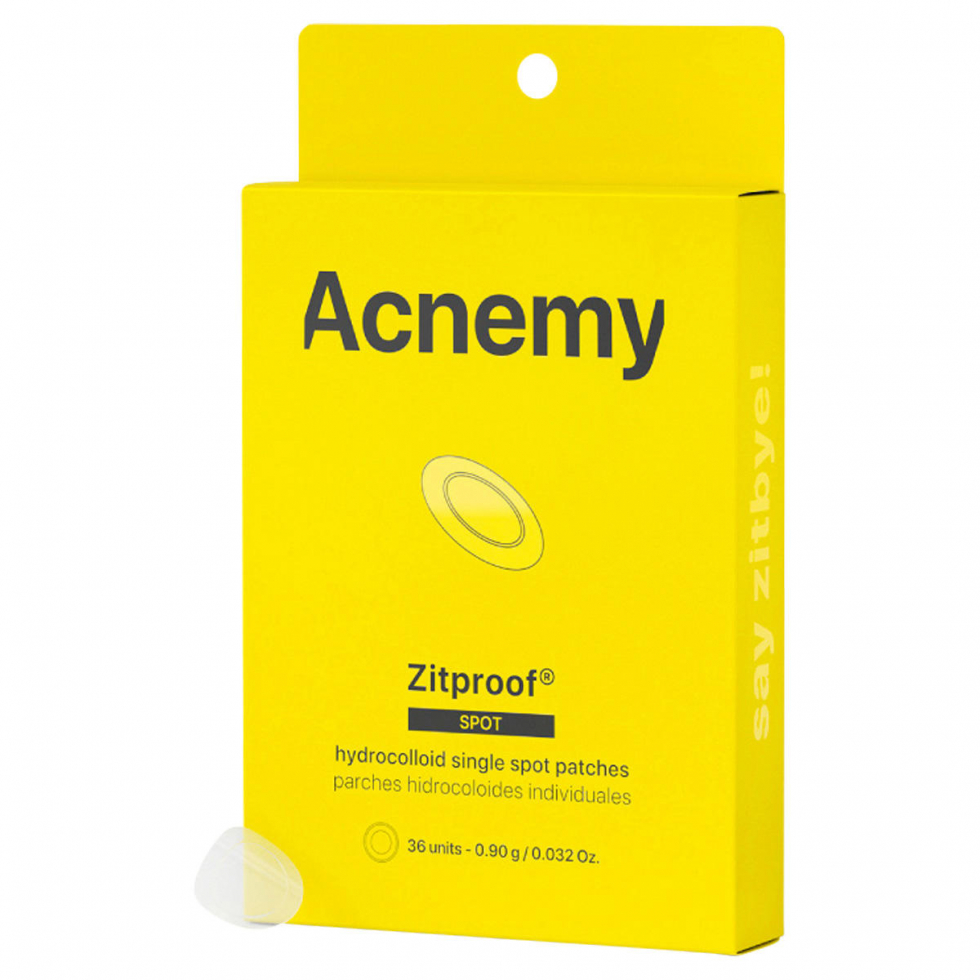 Acnemy Zitproof Spot Hydrocollid Single Spot Patches 36 Stück - 1