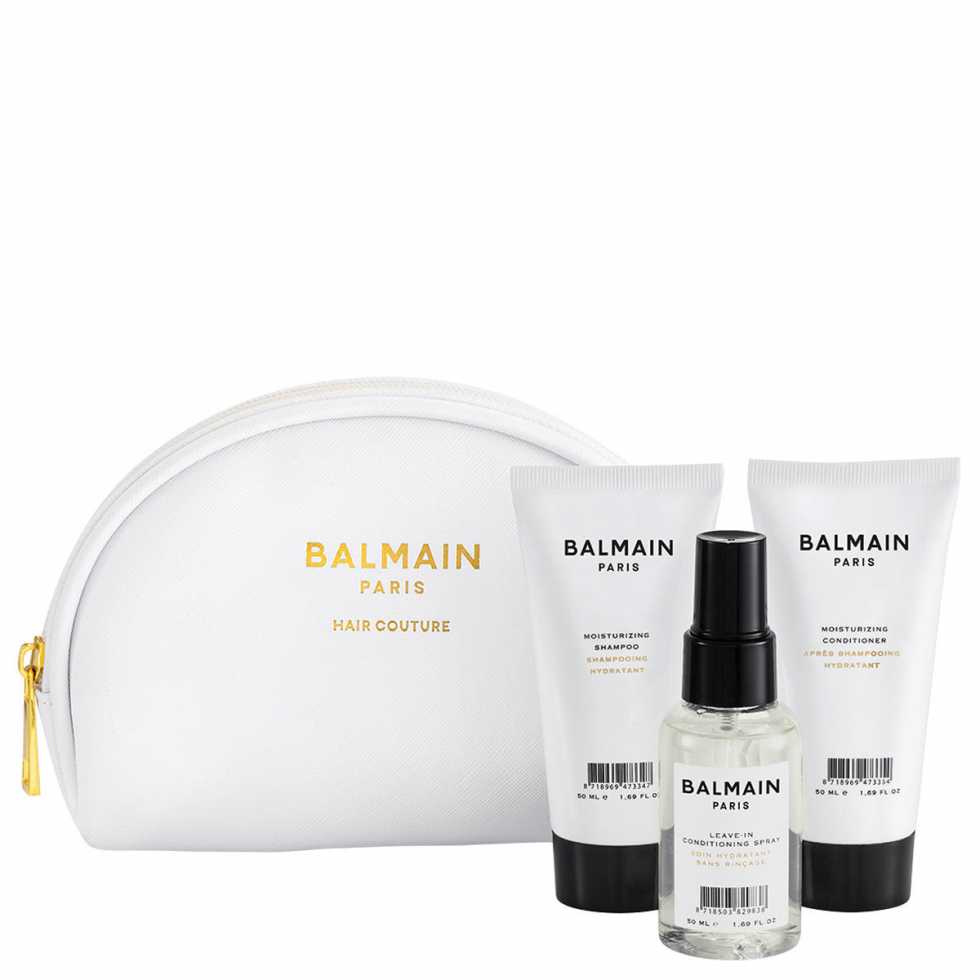 Balmain Hair Couture White Cosmetic Care Bag  - 1