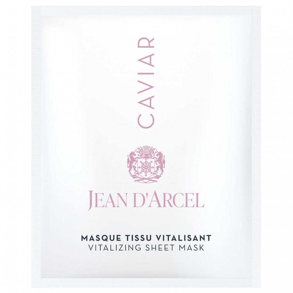 JEAN D´ARCEL caviar masque tissu vitalisant 5 x 30 ml Sachets - 1