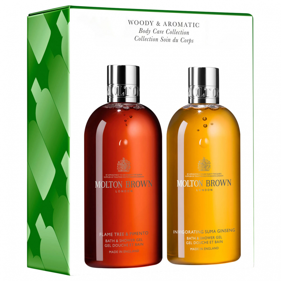 MOLTON BROWN Woody & Aromatic Body Care Collection 2 x 300 ml - 1
