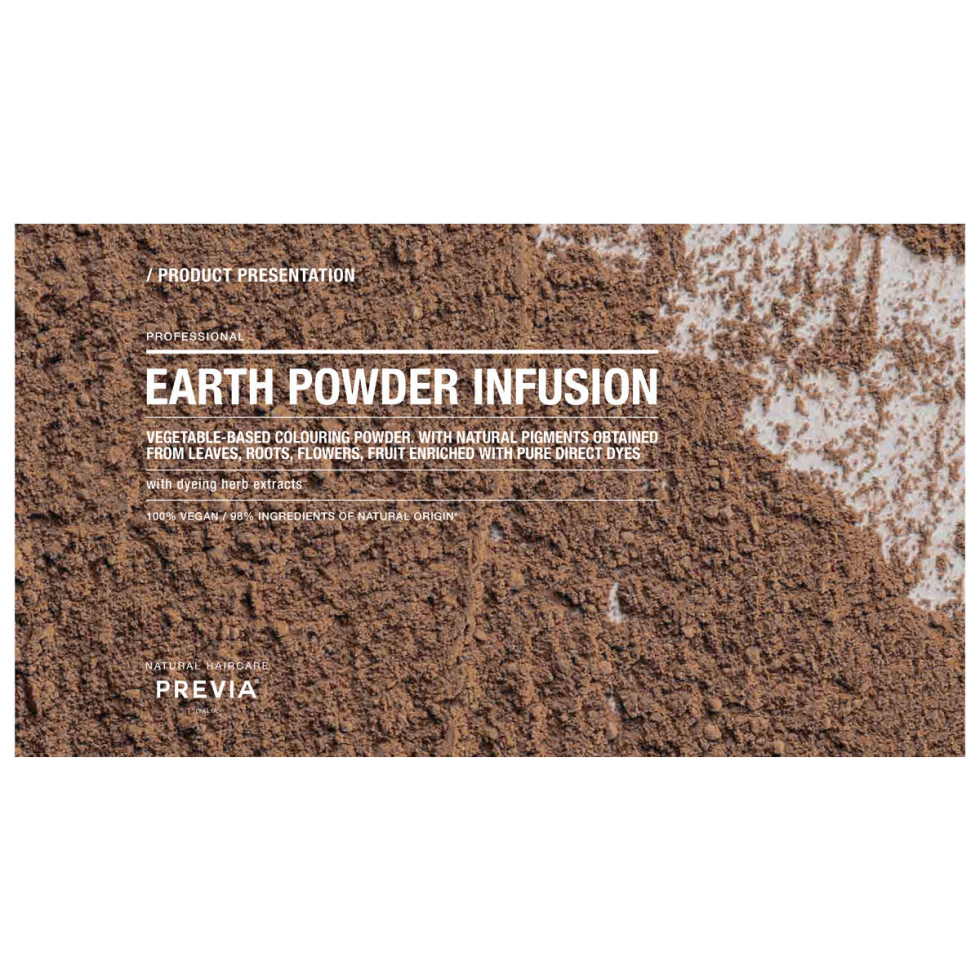 PREVIA Professional Carte de couleurs Earth Powder Infusion  - 1