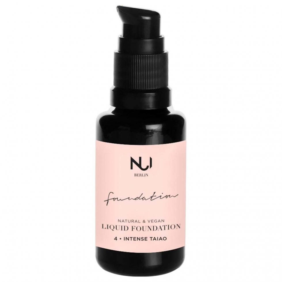 NUI Cosmetics Natural Liquid Foundation 4 INTENSE TAIAO 30 ml - 1