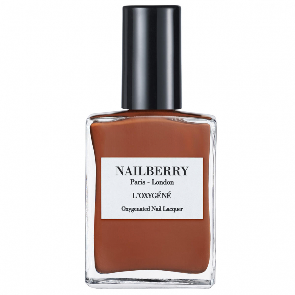NAILBERRY L'Oxygéné Oxygenated Nail Lacquer Coffee, 15 ml - 1