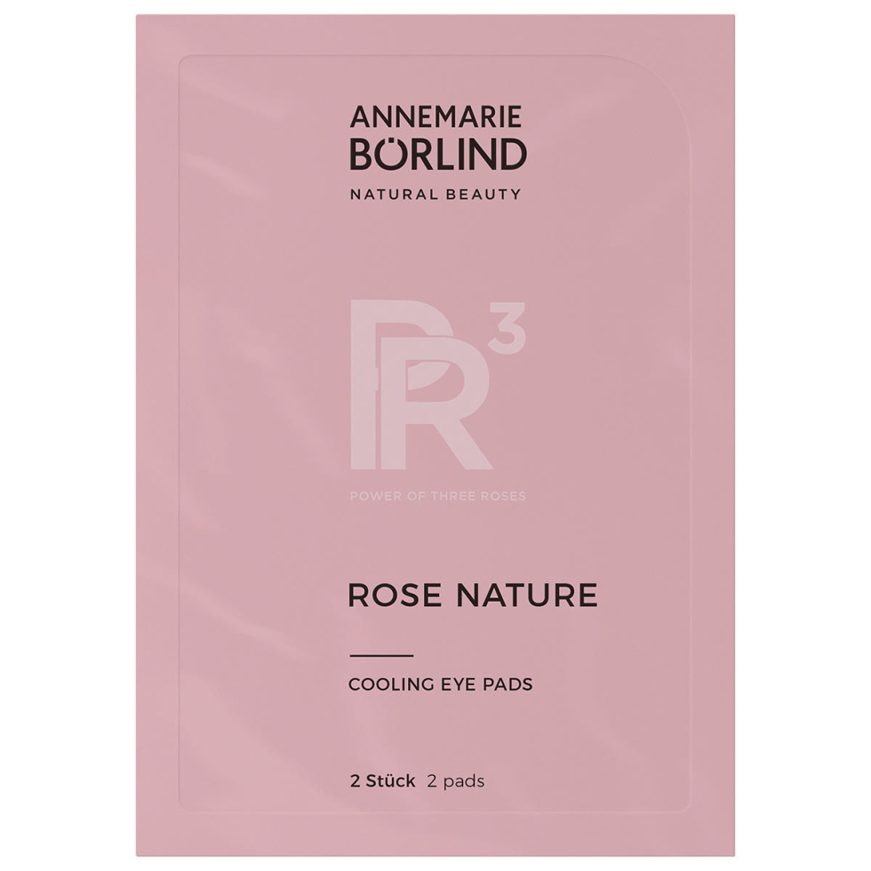 ANNEMARIE BÖRLIND ROSE NATURE Cooling Eye Pads 6 x 2 Stück - 1