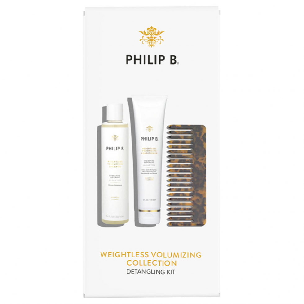 PHILIP B WEIGHTLESS Volumizing Detangling Kit  - 1