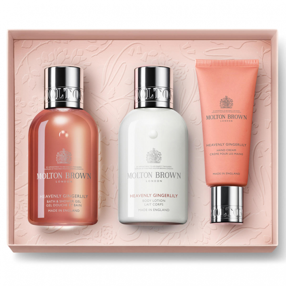 MOLTON BROWN Heavenly Gingerlily Travel Body & Hand Gift Set  - 1