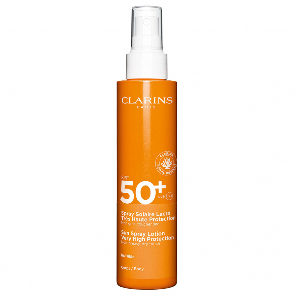 CLARINS Spray Solaire Lacté Très Haute Protection SPF 50+ 150 ml - 1