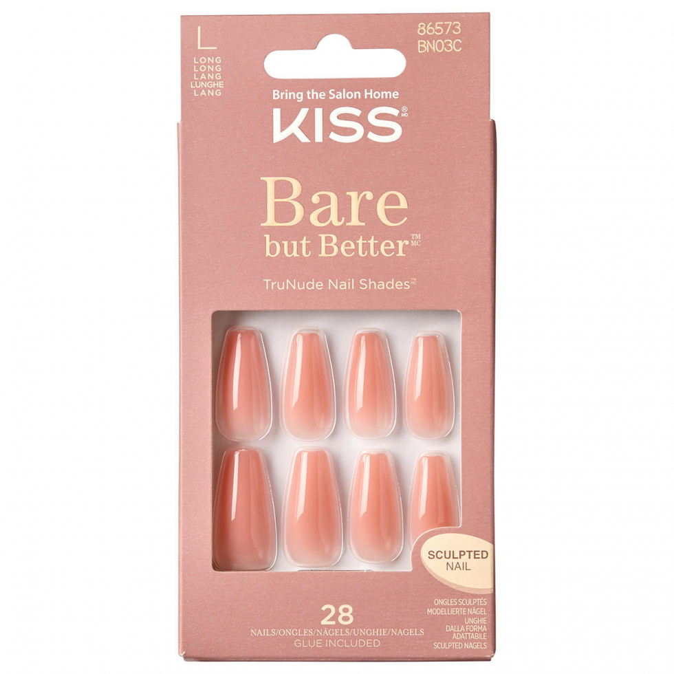KISS Bare but Better Nails - Nude Glow  - 1