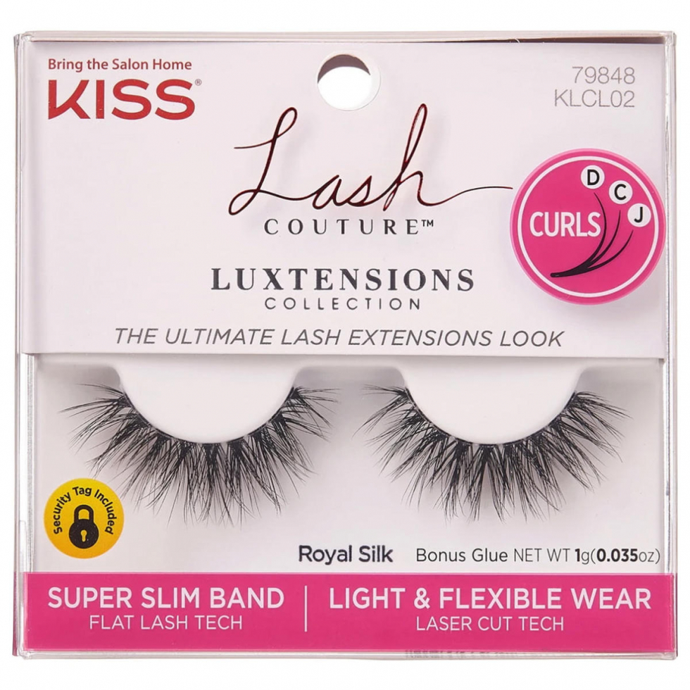 KISS Lash Couture LuXtensions Collection False Eyelashes Multipack