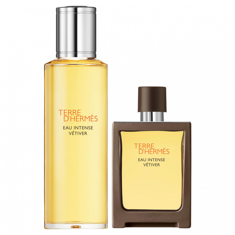 HERMÈS Terre d’Hermès Eau Intense Vétiver Eau de Parfum Travel + Refill 30 ml + 125 ml - 1