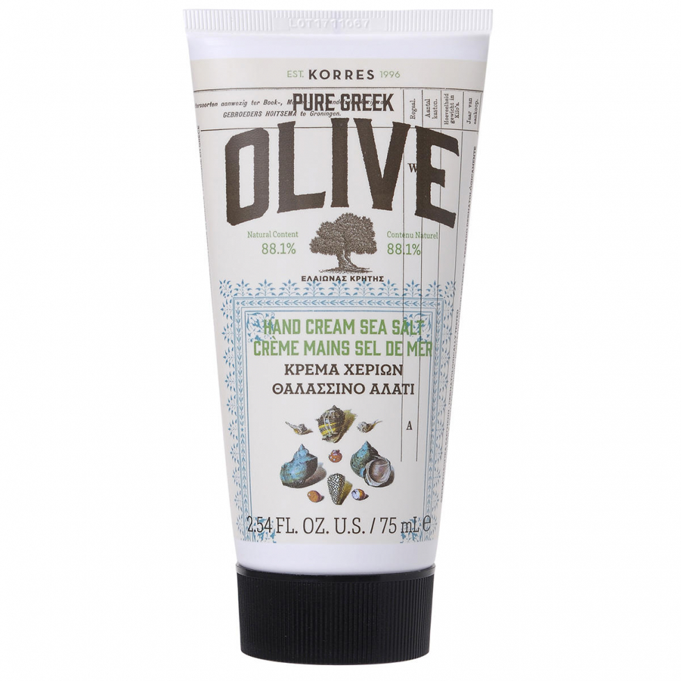 KORRES Olive Crema mani al sale marino 75 ml - 1