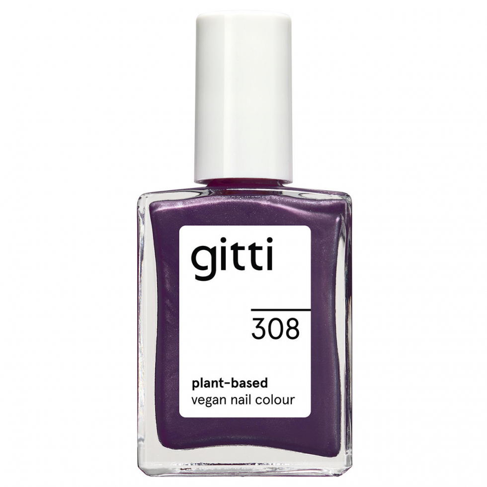 gitti no. 308 Nail Polish Purple Pearls 15 ml - 1