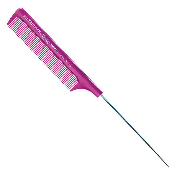 Hercules Sägemann Needle handle comb Pink, 33/261 - 1