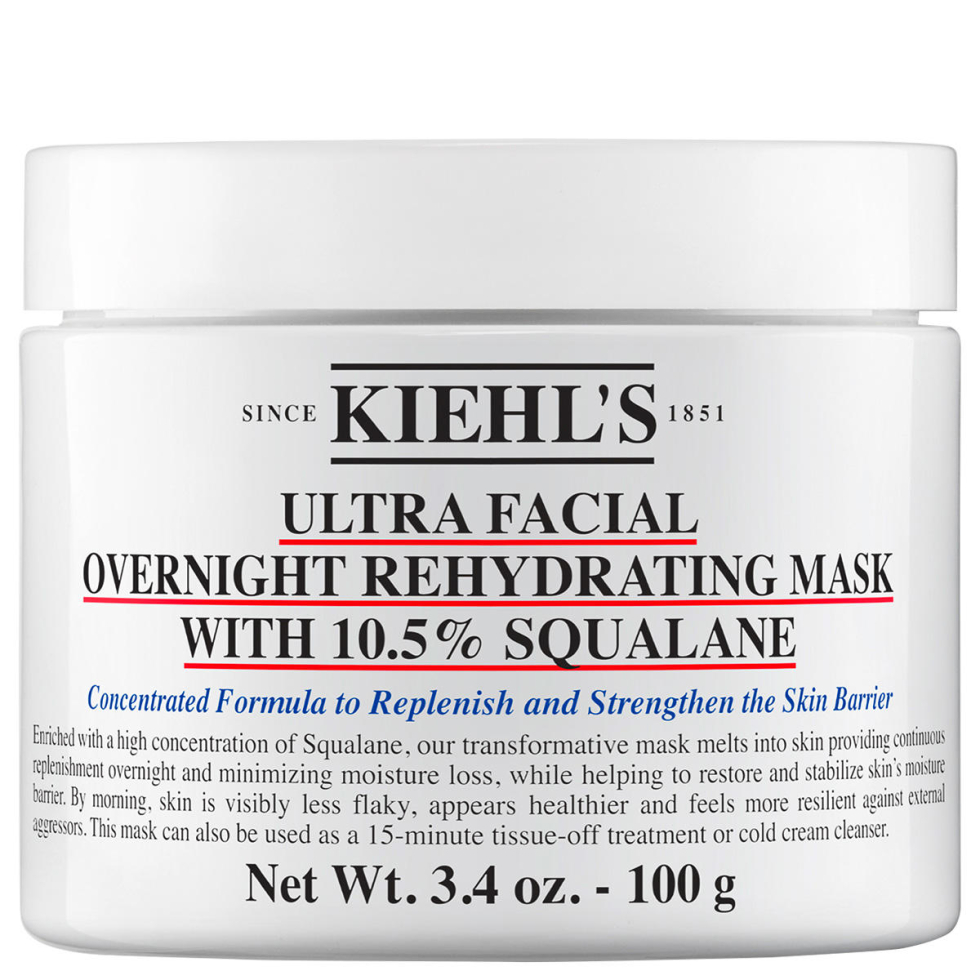 Kiehl's Ultra Facial Overnight Rehydrating Mask with 10,5% Squalane 100 ml - 1