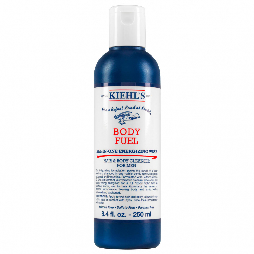 Kiehl's Body Fuel All-In-One Energizing Wash 250 ml - 1