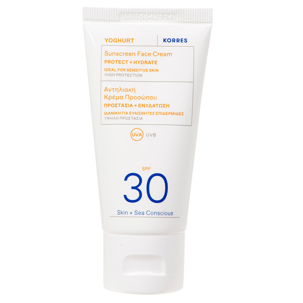 KORRES Yoghurt Sunscreen Face Cream SPF 30 50 ml - 1