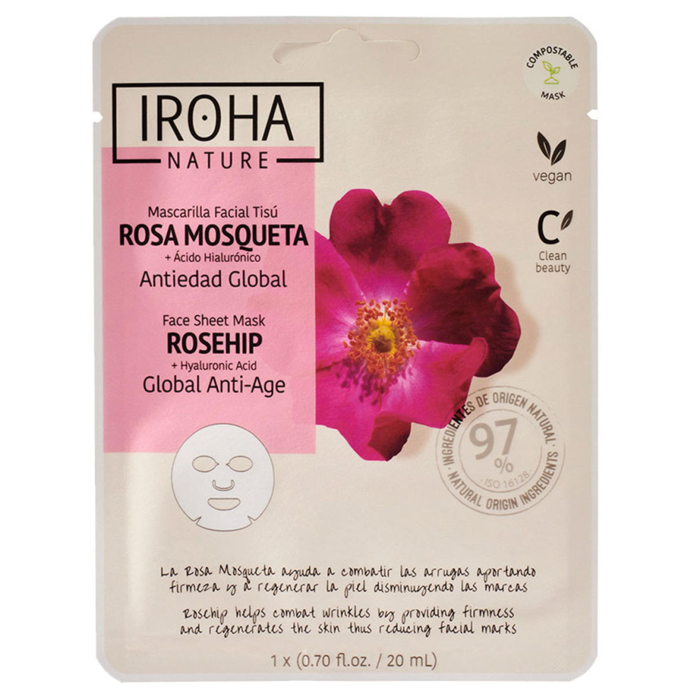 IROHA nature Global Anti-Age Mask - Rosehip 20 ml - 1