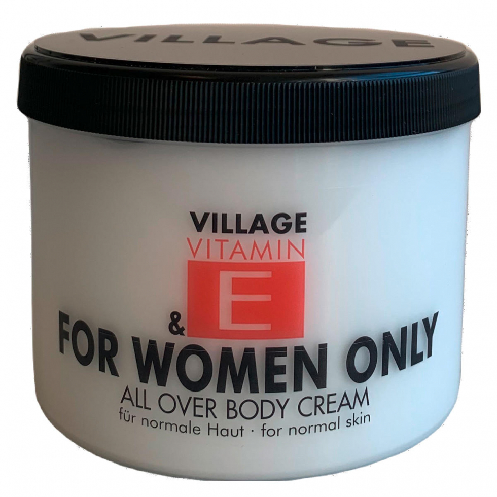 Village Vitamin E For Women Only Bodycream 500 ml - 1