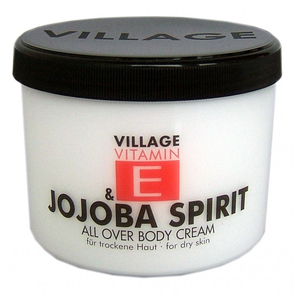 Village Vitamin E Crème corporelle à l'esprit de jojoba 500 ml - 1