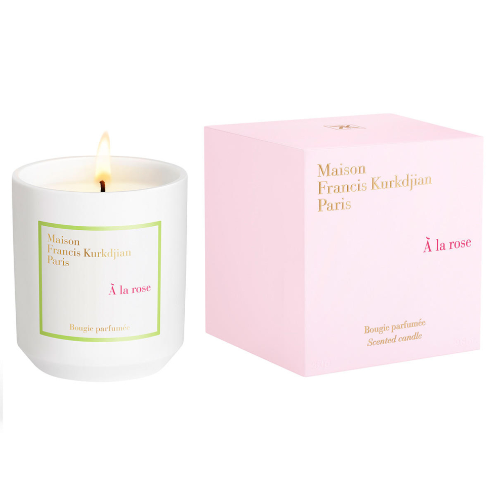 Maison Francis Kurkdjian Paris Vela perfumada À la rose 280 g - 1