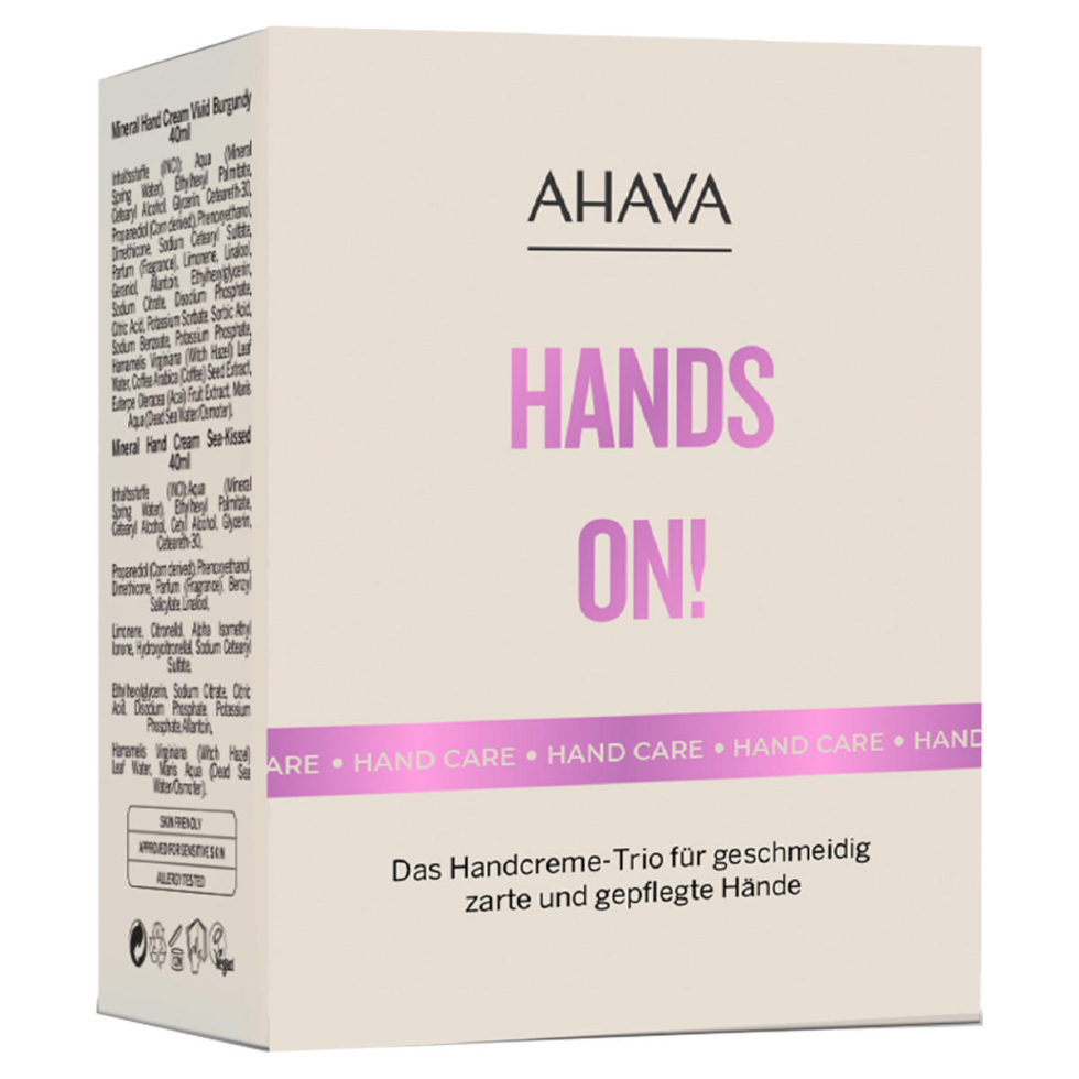 AHAVA Hands On Hand Care Trial Kit 3 x 40 ml - 1