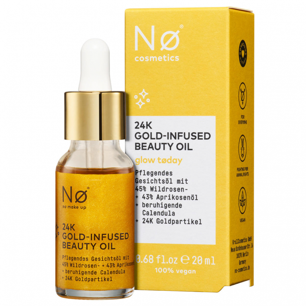 Nø Cosmetics glow tøday 24K Gold-Infused Beauty Oil  19 ml - 1