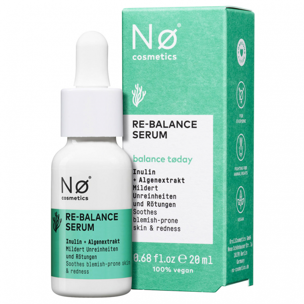 Nø Cosmetics balance tøday Re-Balance Serum 20 ml - 1