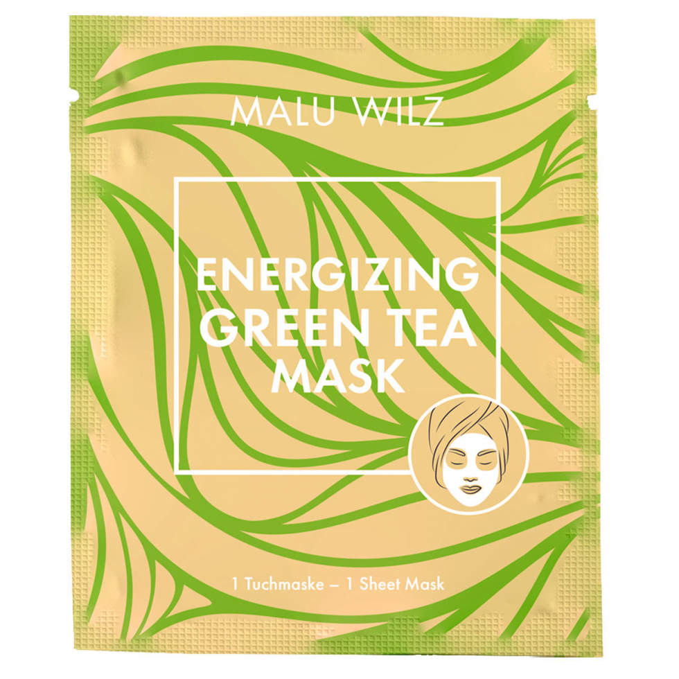 Malu Wilz Energiek masker met groene thee 1 Stück - 1