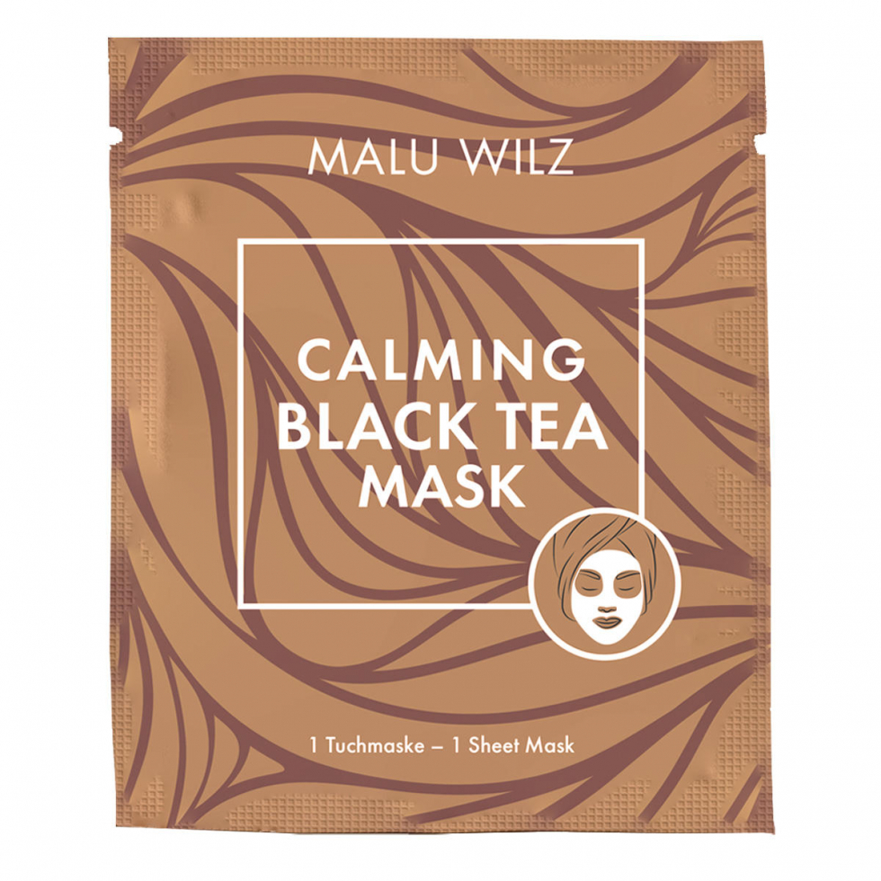 Malu Wilz Maschera calmante al tè nero 1 Stück - 1